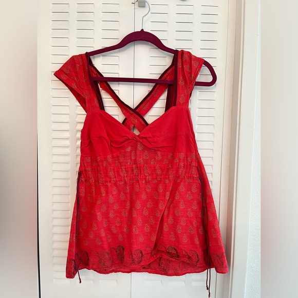 Free people bohemian shirt - Picture 1 of 3